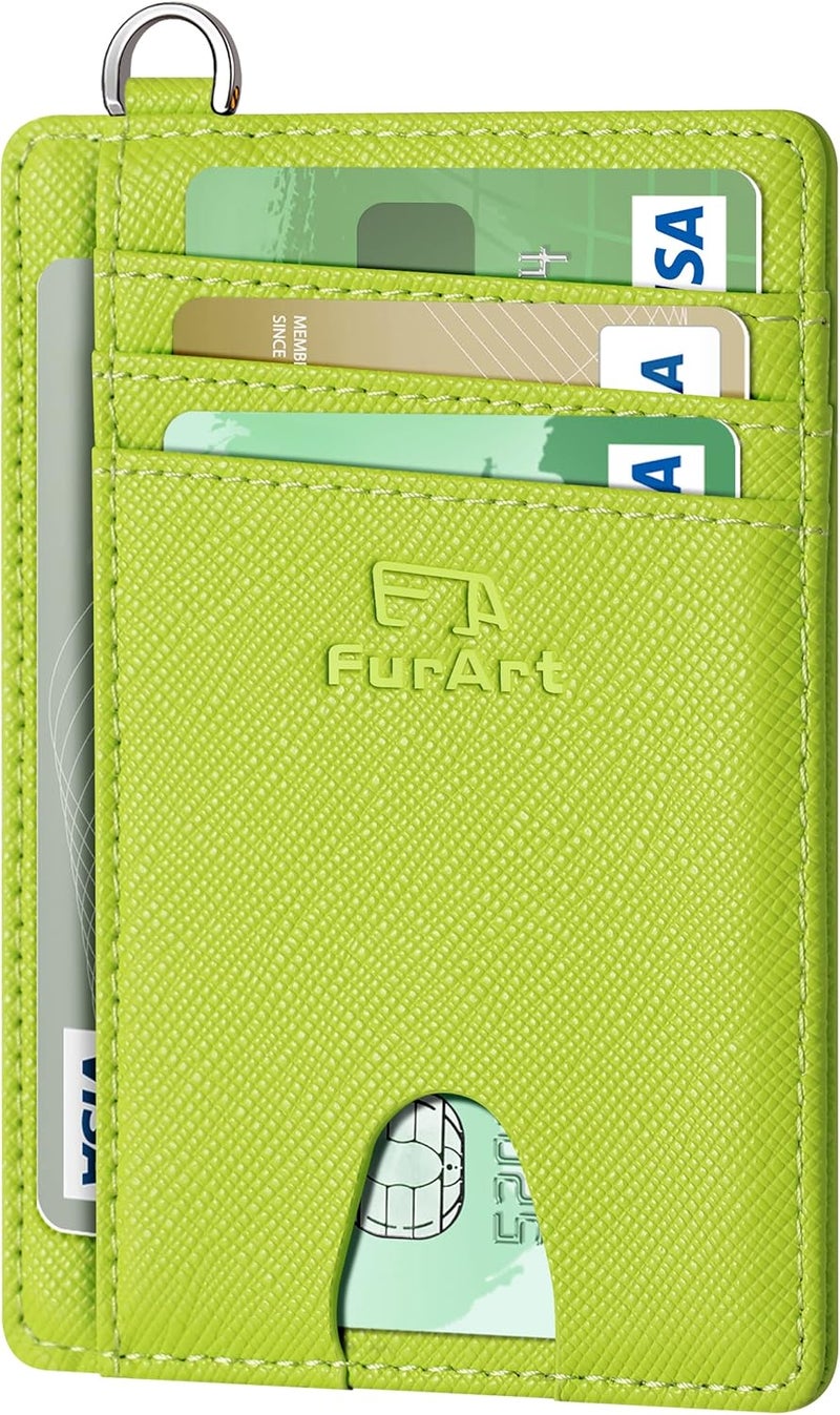 FurArt Slim Minimalist Wallet, Front Pocket Wallets, RFID Blocking, Credit Card Holder for Men - Image 1